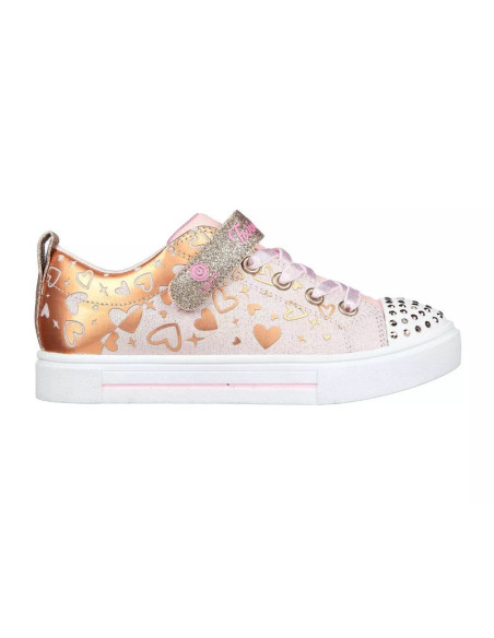 Buty skechers s lights® twinkle sparks heather charm jr