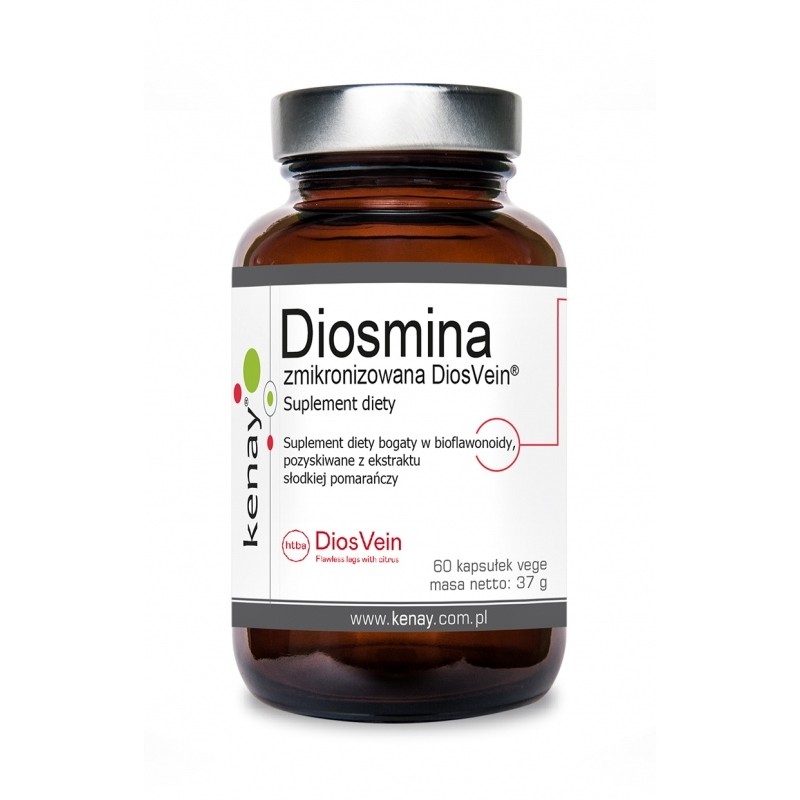 Diosmina zmikronizowana DiosVein® (60 kaps.)