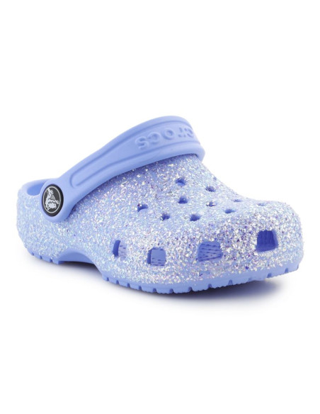 Klapki crocs classic glitter clog t jr