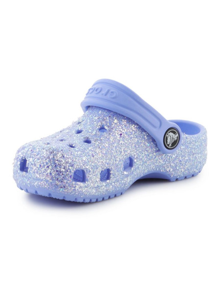 Klapki crocs classic glitter clog t jr