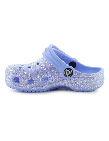 Klapki crocs classic glitter clog t jr