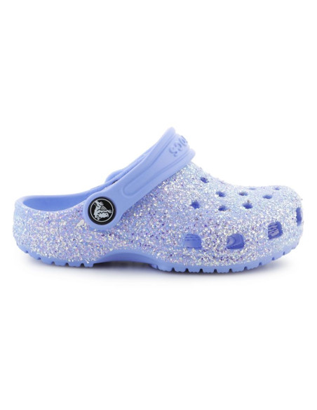 Klapki crocs classic glitter clog t jr