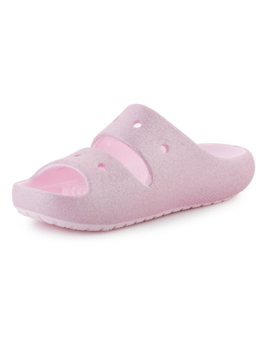 Klapki crocs classic glitter sandal v2 k 209705