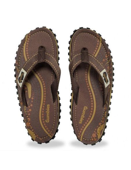 Japonki gumbies islander flip-flops unisex aboriginal