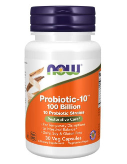 Now Foods Probiotic-10 - 100 Bilion (30 Kaps.)
