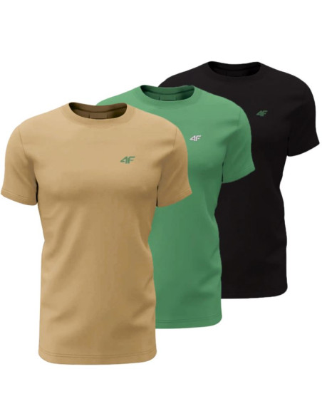 Koszulka 4f m3094 3pak m 4fwss25ttshm3094