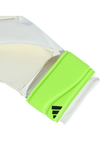 Rękawice bramkarskie adidas predator training limonkowe jr