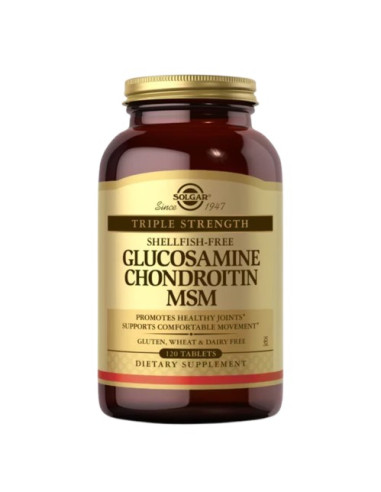 Solgar Glucosamine, Chondroitin, Msm (120 Tabl.)