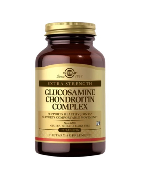 Solgar Extra Strength Glucosamine Chondroitin Complex (75 Tabl.)