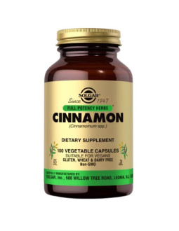 Solgar Fp Cinnamon (100 Kaps.)