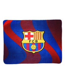 Koc fc barcelona fleece plaid blaugrana