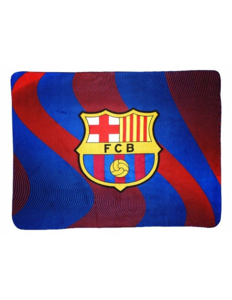 Koc fc barcelona fleece plaid blaugrana