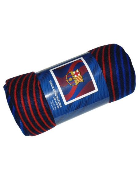 Koc fc barcelona fleece plaid blaugrana