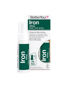 Betteryou Iron 10 Daily Oral Spray - Żelazo 10 Mg W Sprayu (25 Ml)