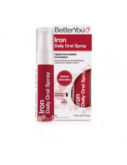 Betteryou Iron 5 Daily Oral Spray - Żelazo 5 Mg W Sprayu (25 Ml)