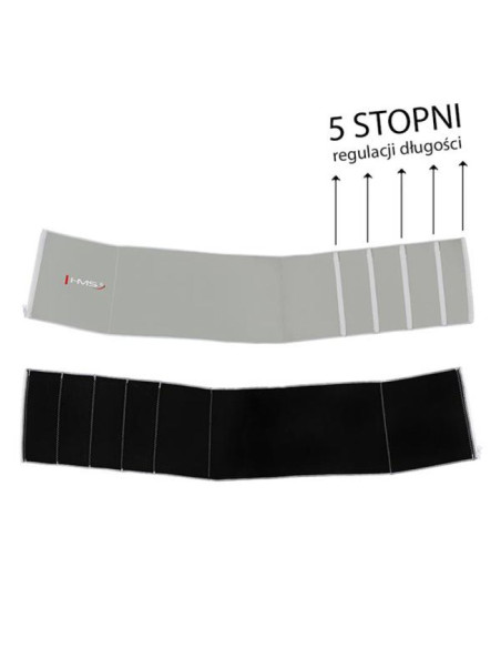 Pas wyszczuplający br114 ściągający pas na brzuch hms