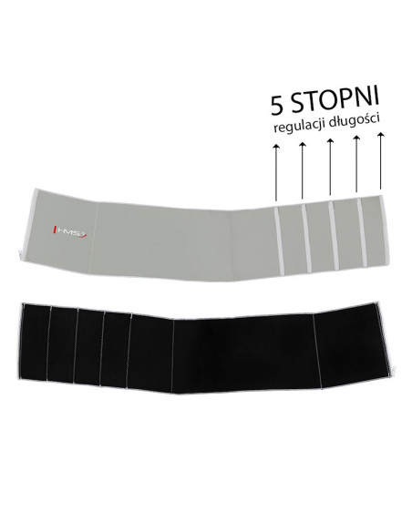 Pas wyszczuplający br114 ściągający pas na brzuch hms