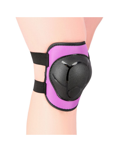 Ochraniacze zestaw nils extreme fioletowe rozmiar xs h110