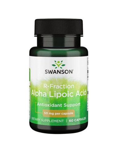 Swanson R-Fraction Alpha Lipoic Acid 50 Mg (60 Kaps.)