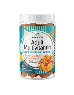 Swanson Żelki Multiwitamina Dla Dorosłych (60 Gumisiów)