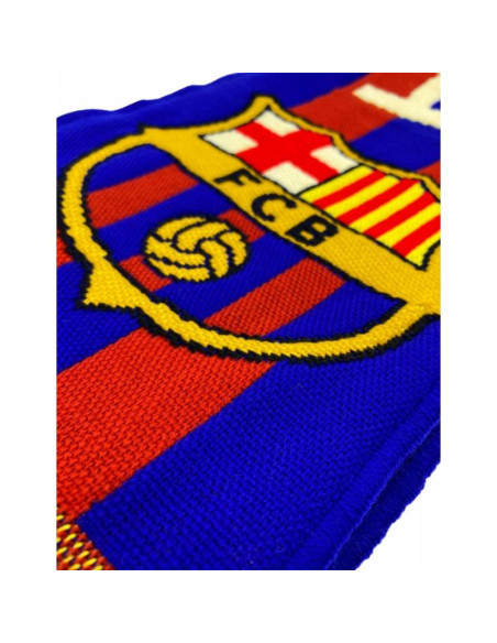 Szalik kibica fc barcelona knitted scarf n23
