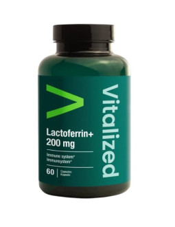 Vitalized Lactoferrin+ 200 Mg (60 Kaps.)