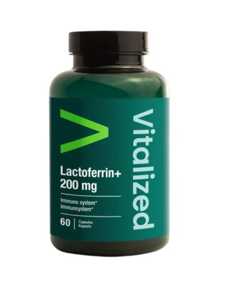 Vitalized Lactoferrin+ 200 Mg (60 Kaps.)