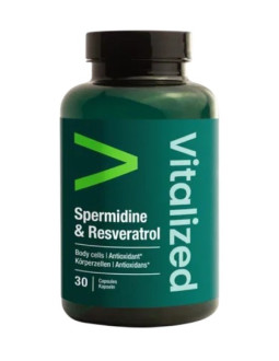 Vitalized Spermidine & Resveratrol (30 Kaps.)