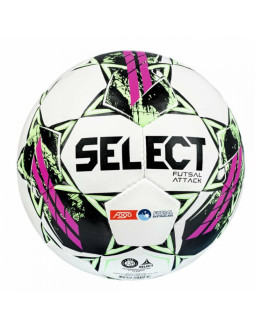 Piłka halowa select futsal attack fogo ekstraklasa biała 2