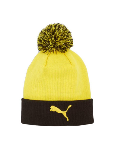 Czapka puma bvb ess pom beanie faster 025552