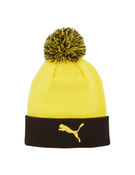 Czapka puma bvb ess pom beanie faster 025552