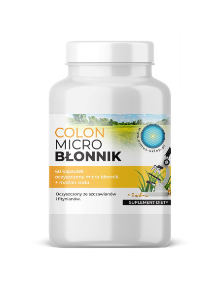 Ormus Colon Micro Błonnik + Maślan Sodu (60 Kaps.)