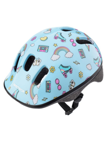 Kask rowerowy meteor ks06 rainbow jr