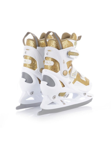 Łyżwy, rolki regulowane tempish enbo duo girl gold jr