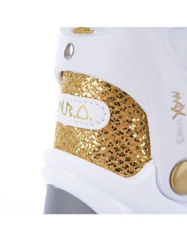 Łyżwy, rolki regulowane tempish enbo duo girl gold jr