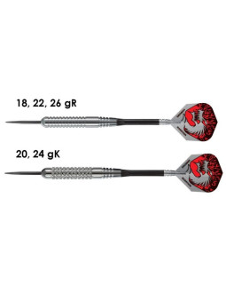 Rzutki harrows silver arrows steeltip 2