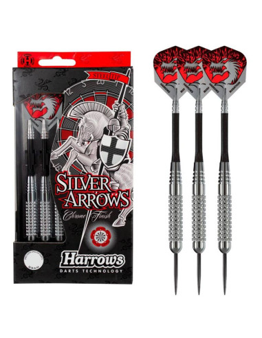 Rzutki harrows silver arrows steeltip