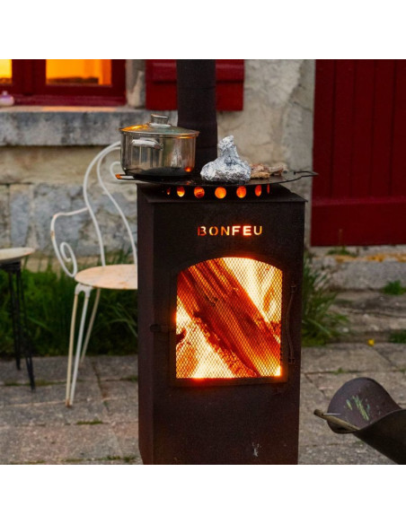 Kominek ogrodowy bonfeu boncarré