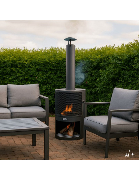 Kominek ogrodowy heat hamar