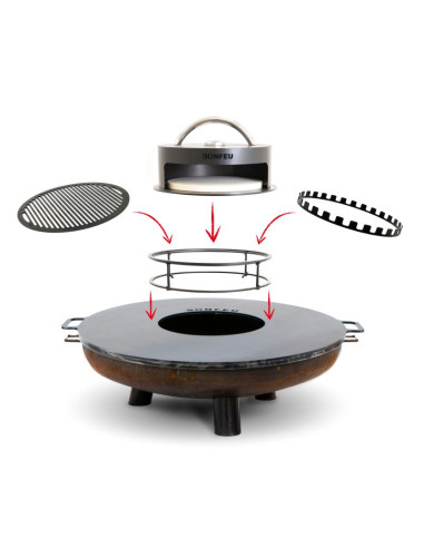 Palenisko ogrodowe bonfeu bonbowl plus