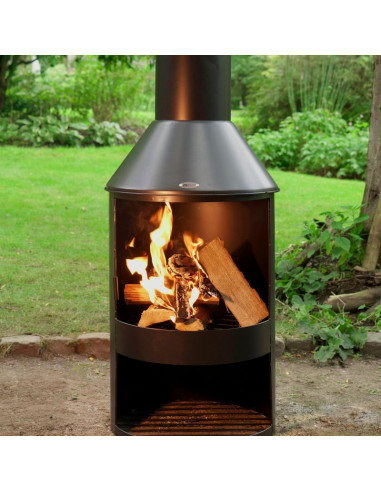 Kominek ogrodowy heat larvik