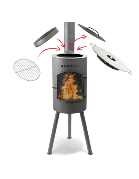 Kominek ogrodowy bonfeu bongiano