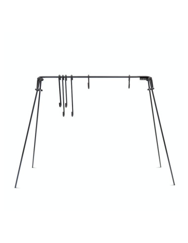 Stojak stalowy bonfeu nad ognisko