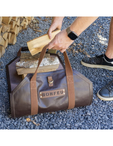 Torba na drewno bonfeu