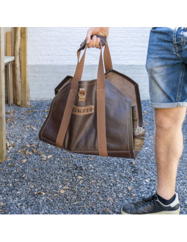 Torba na drewno bonfeu