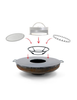 Stojak na akcesoria bonfeu do bonplancha 2