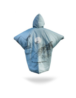 Ponczo offlander grube z ogrzewaczem 2