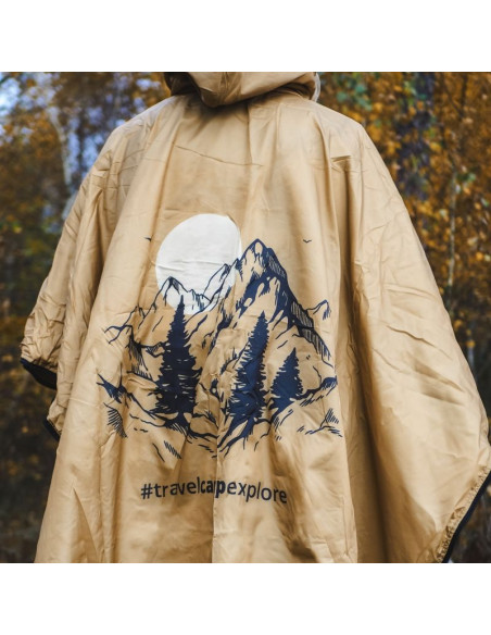 Ponczo offlander cienkie z ogrzewaczem