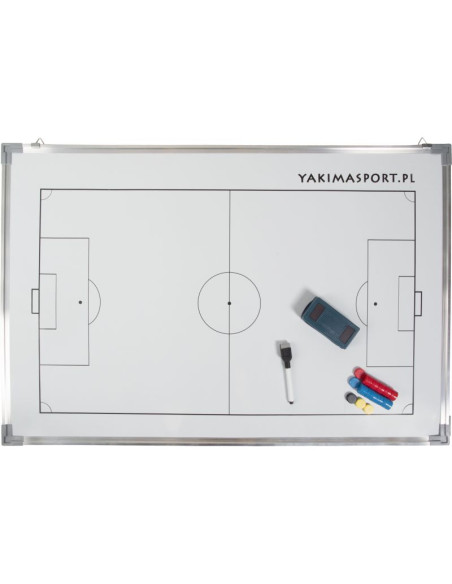 Tablica taktyczna do piłki nożnej 60 x 90 cm yakima