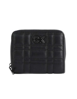 Portfel calvin klein re-lock quilt z/a wallet w/f md